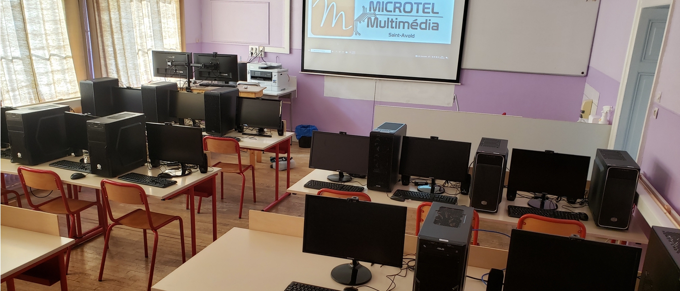 Nouvelle salle Microtel